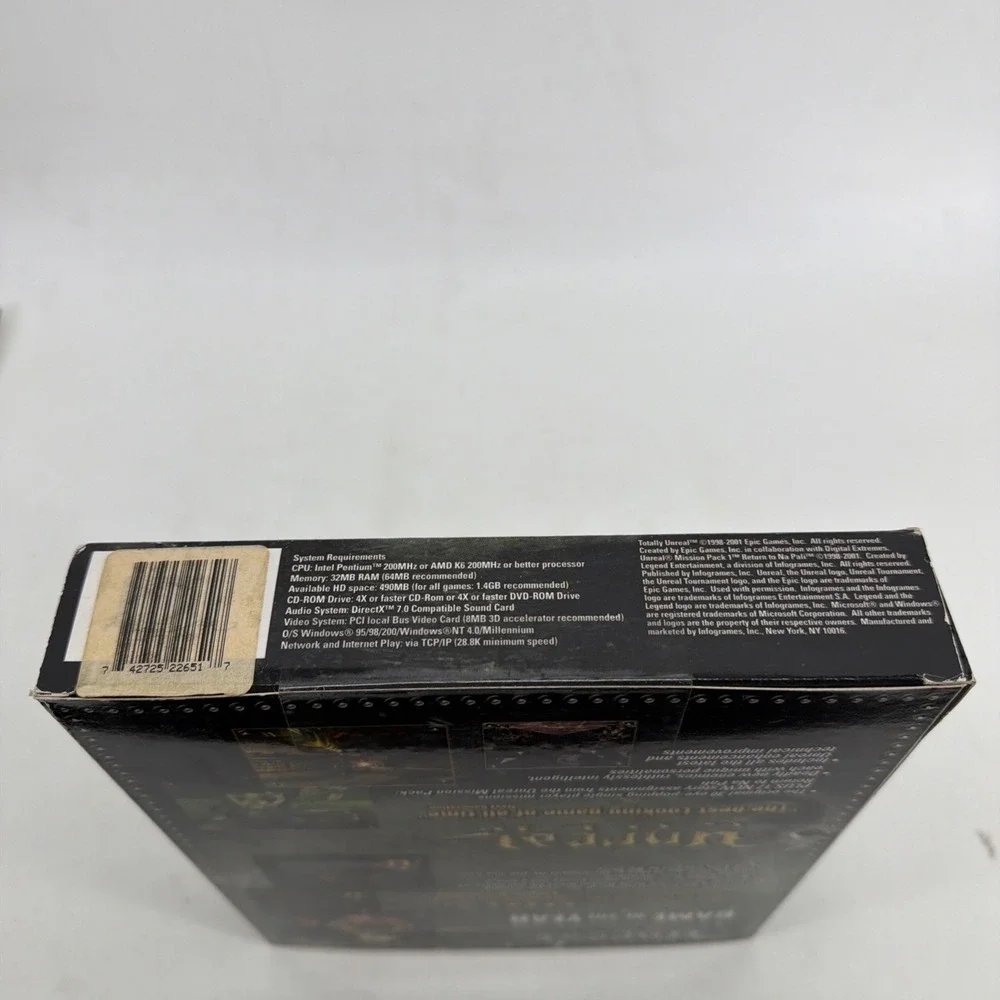 Totally Unreal, 2001, Big Box PC